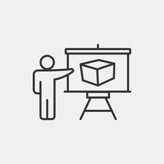 Project management set of web icons in line style. Business or organization management icons for web and mobile app. Time management, planning, project, startup, marketing. vector illustration sign