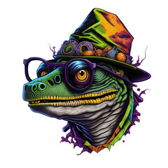 Wild & Whimsical: Safari Desert Lizard Png – Perfect for Reptile Lovers & Jungle-themed Crafts
