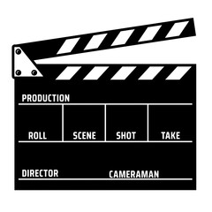 movie clapper board