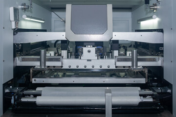 fragment of machine tool for printed circuit board