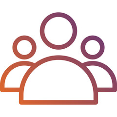 Obraz premium Group icon