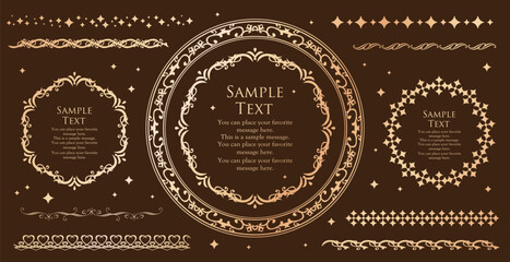 ロマンチックでゴージャスな大人かわいいアンティークフレーム