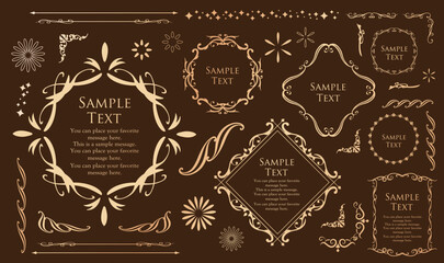 ロマンチックでゴージャスな大人かわいいアンティークフレーム