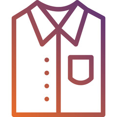 Shirt Gradient Icon