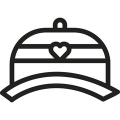 Cap Line Icon