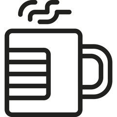 Mug Line Icon