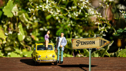 Street Sign to Pension