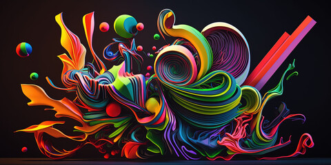 Obraz premium Abstraction