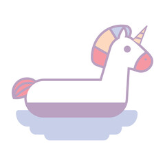 Unicorn floatie