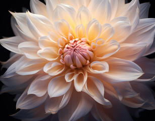 Beautiful flower close-up, macro shot