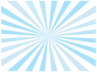 Blue Sunburst Background