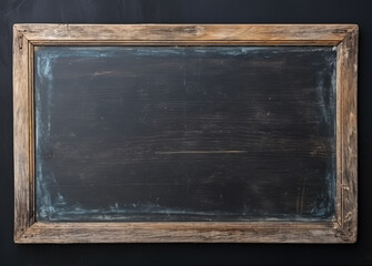 square blank chalkboard 