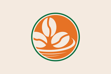 coffee logo design vector illustraton