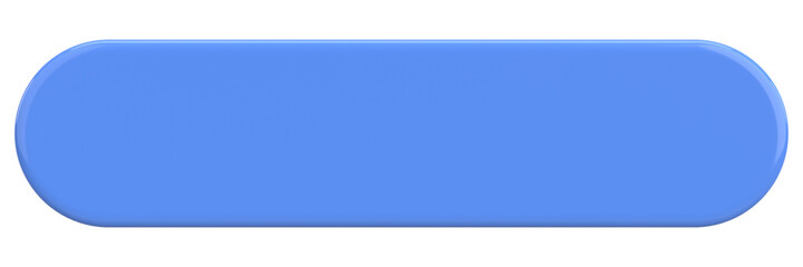 3D button. Empty button. 3D illustration.