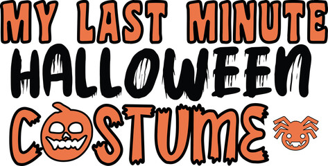 My Last Minute Halloween Costume