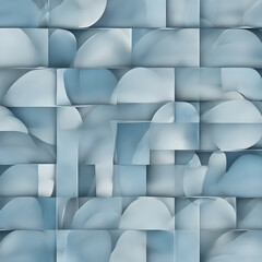 Obraz premium Abstract blue background. Generative AI.