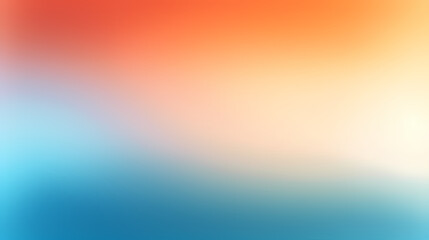 Bright Gradient Vector Illustration with Blue, Orange, and Yellow, Colorful Motion Design with Glow and Space Concept