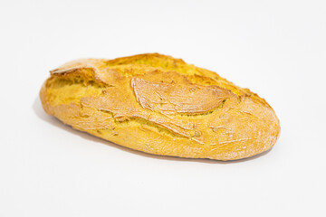 Pan de maiz recien horneado