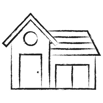 Hand drawn House icon
