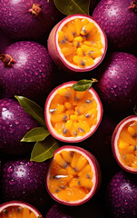 Delicious passionfruit - obrazy, fototapety, plakaty