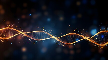 Genetische Geheimnisse: Ein DNA-Hintergrundbild
