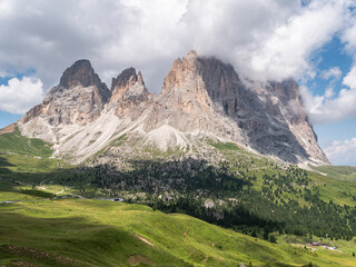 Langkofelgruppe in den Dolomiten