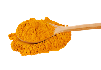 Turmeric (Curcuma) powder transparent png