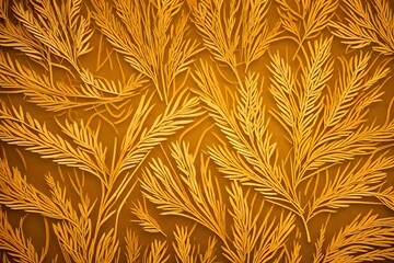 background of yellow feathers