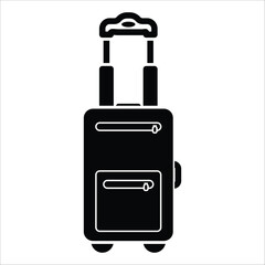 suit case icon vector design template