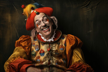 Portrait of a jester