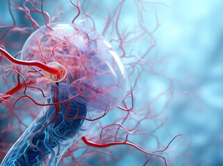 3d rendered illustration of a brain