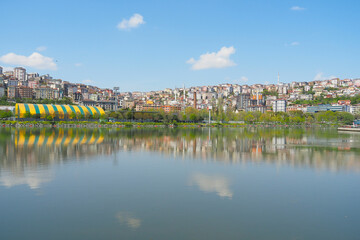 Obraz premium view of Bosporus in Istanbul in turkey .