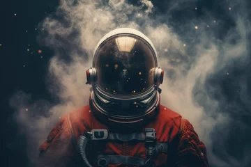 Foto op Plexiglas Portrait of an astronaut © thejokercze