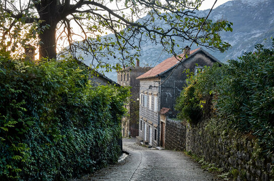 street in Montenegro
