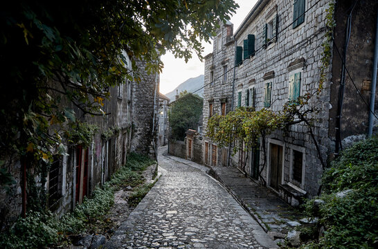 street in Montenegro