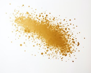 Gold glitter, confetti and powder.