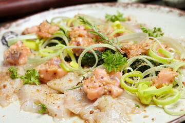 fish appetizer