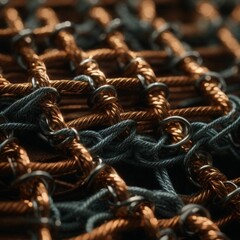 The Intricacy of a Wire Work Chainmaille Box Weave