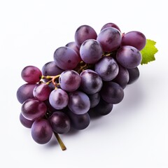 Fresh grapes isolated