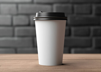 Coffee paper cup mockup Blank Coffee paper mug mock up cover