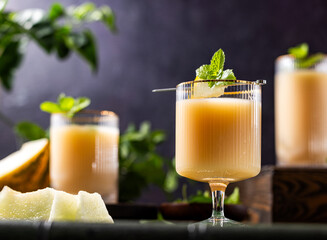 Refresh summer melon drink