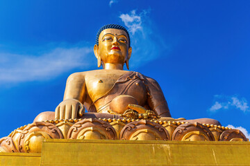 Giant Buddha Dordenma statue in Thimphu, Bhutan