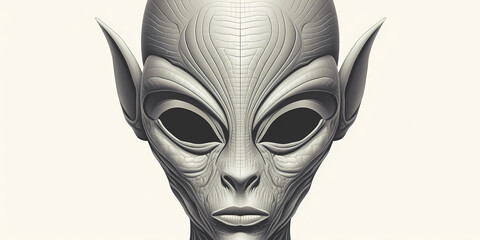 Extraterrestrial Being Captured in Imagery