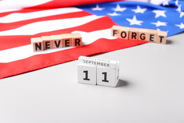 Calendar with date of National Day of Prayer and Remembrance for the Victims of the Terrorist...