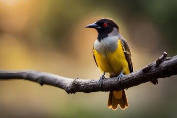 bulbul in the forest.