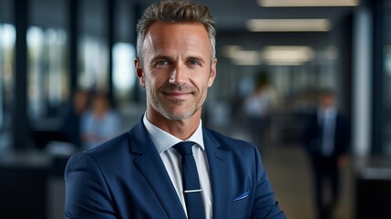 Fototapeta premium portrait of a businessman