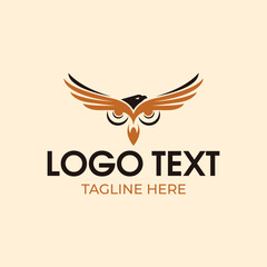 eagle and owl logo design