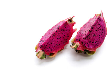 Red dragon fruit or pitaya, Tropical fruit