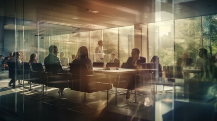 Fototapeta premium Business meeting in the office