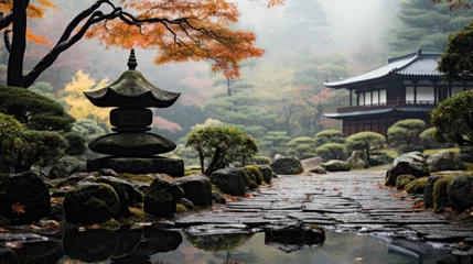 Foto op Aluminium a zen garden in japan © GMZ